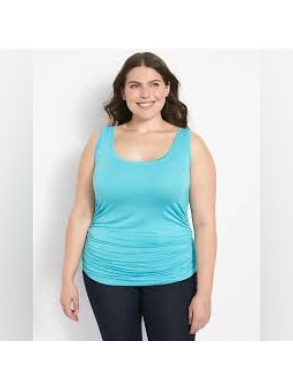 Lane Bryant Sleeveless Turquoise Tank Top Sz 18/20